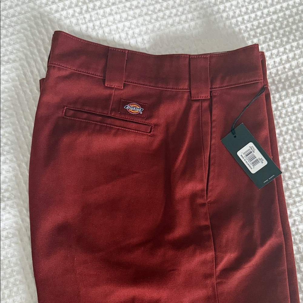 Dickies Fire Brick Wide Leg Trousers